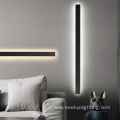 Two sides light source straight wall lamp